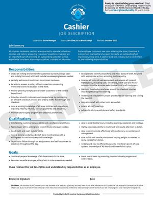 Job Description_Cashier