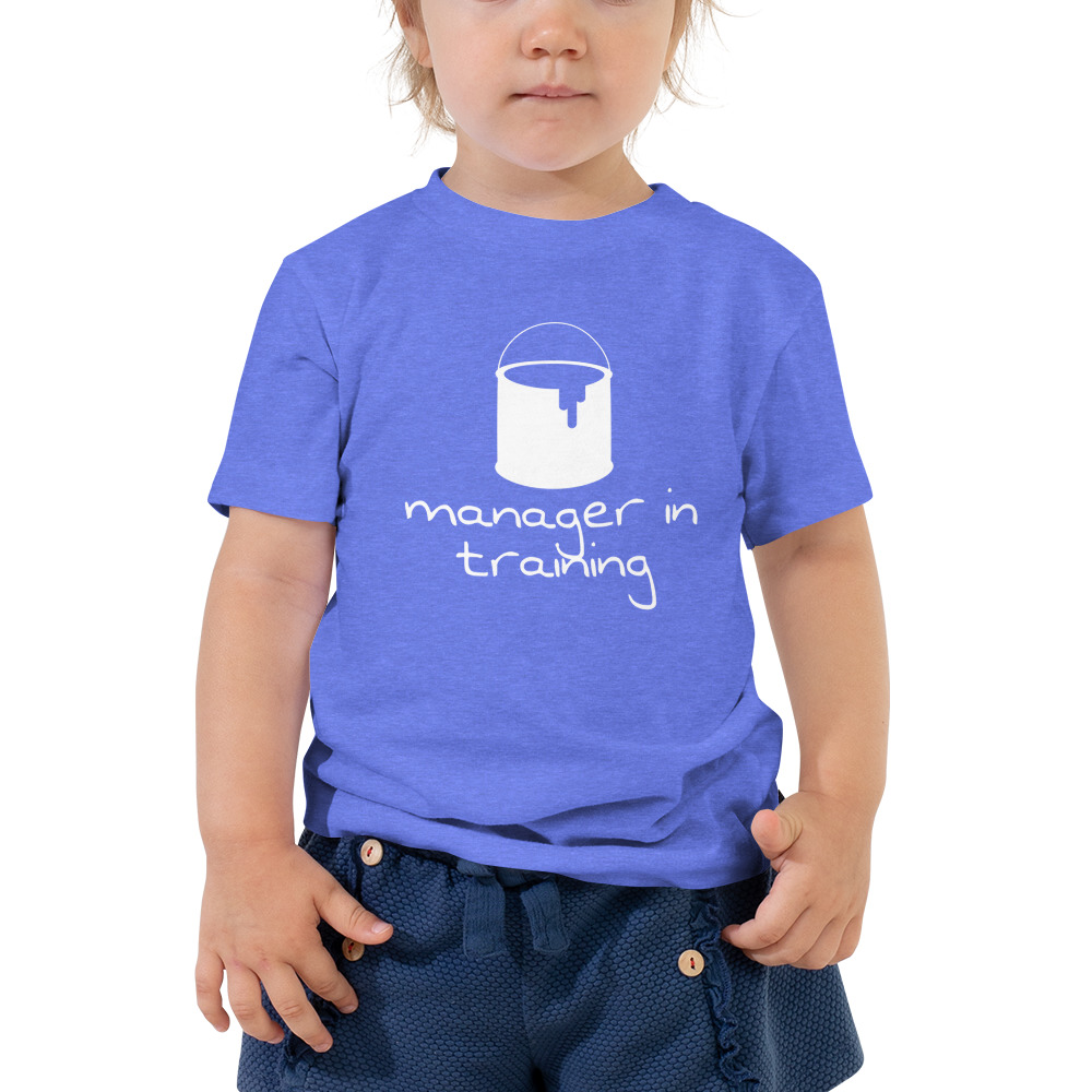 Manager in Training (paint can) Toddler