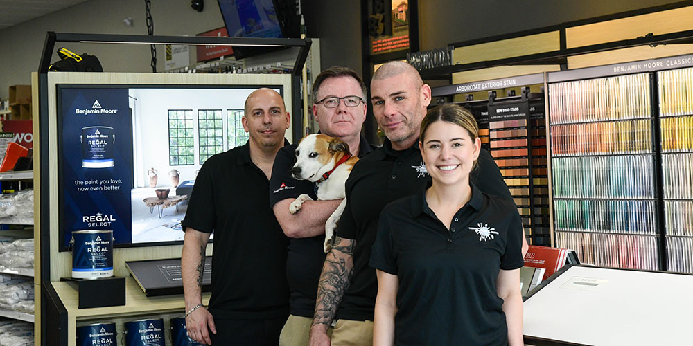 High-Quality Products, Store Dogs Bring Customers Into Triboro Paint Center