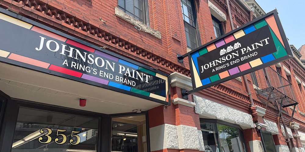 Historic Paint Store Shines in Storied Boston Neighborhood